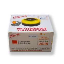 Baliza V16 conectada DGT 3.0 + Funda protectora
